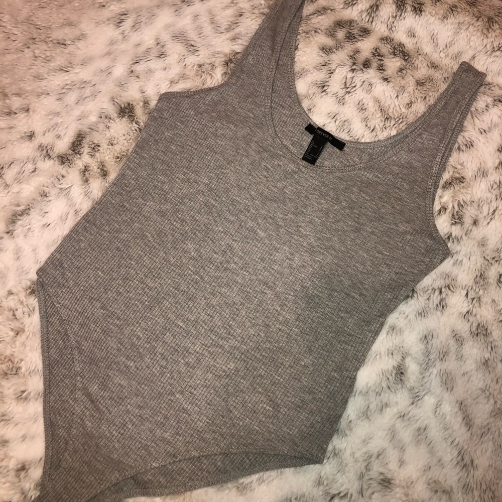 Gray Bodysuit